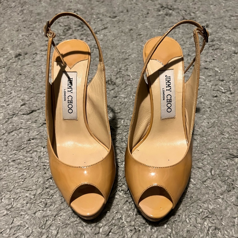 Authentic Jimmy Choo Nova Slingback heels